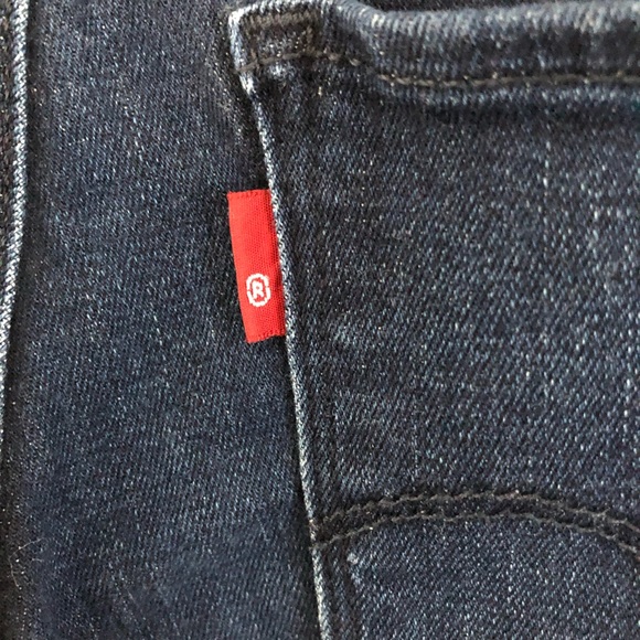 Raw Hem Levi’s 711 Skinny Jeans - Picture 7 of 10
